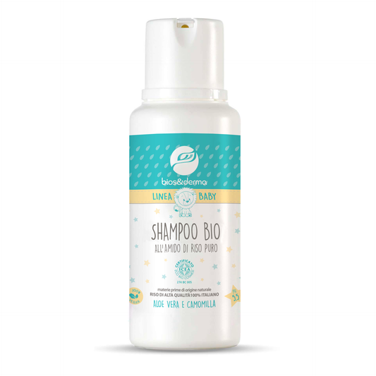 SHAMPOO BIO ALL'AMIDO DI RISO PURO (250ml) - Bios&Derma