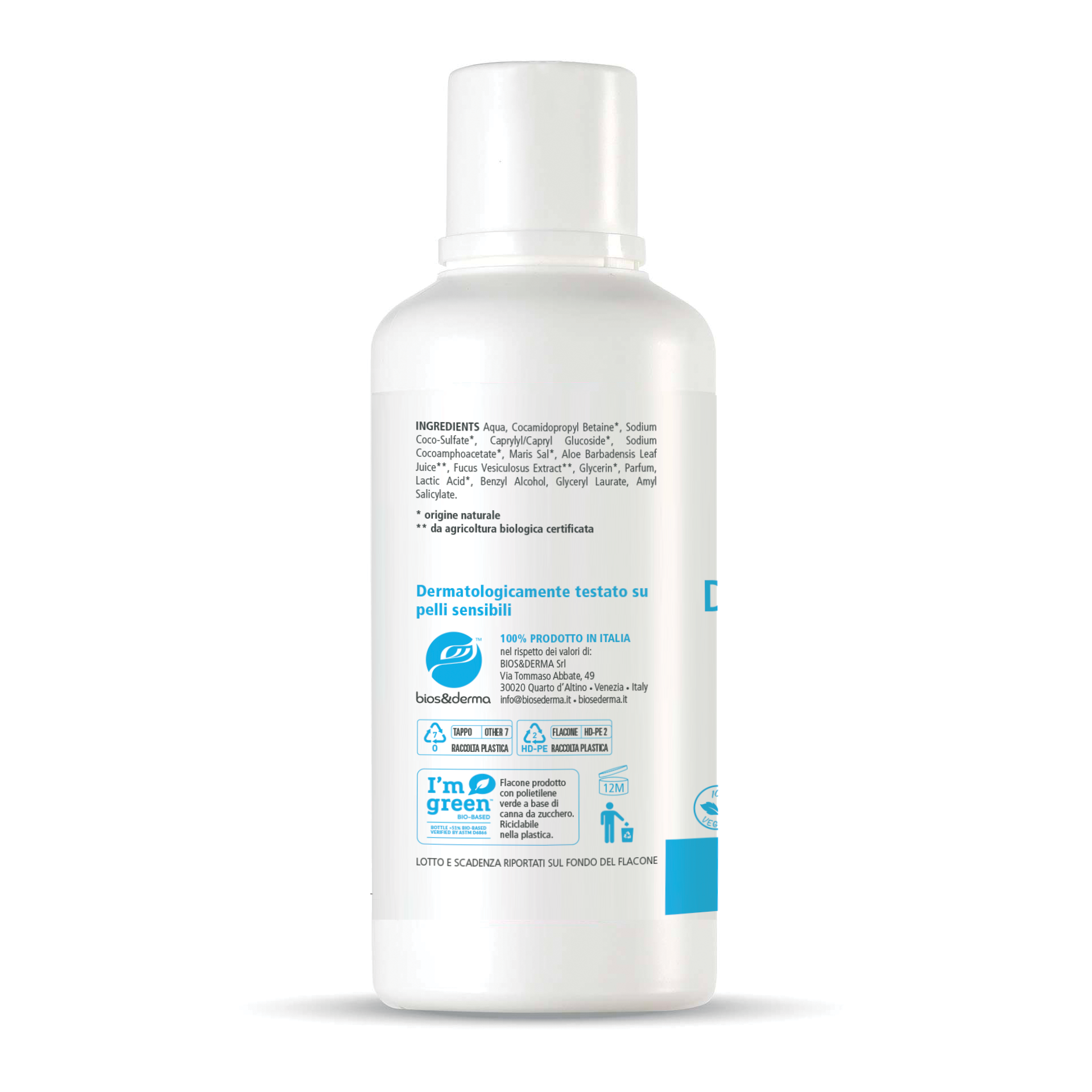 DOCCIA SHAMPOO MARE BARCA CAMPING (500ml) - Bios&Derma