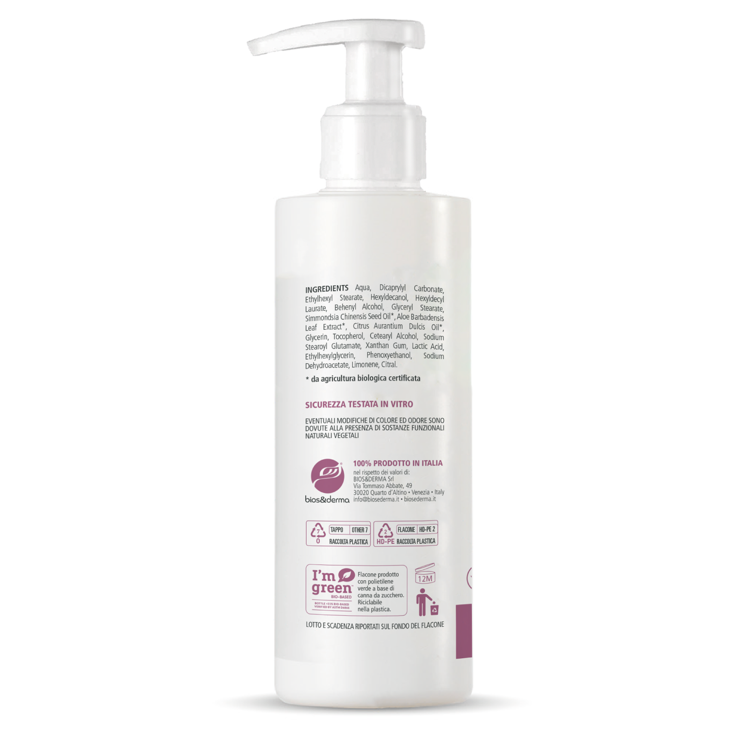 CREMA DELICATA VISO E CORPO (200ml) - Bios&Derma