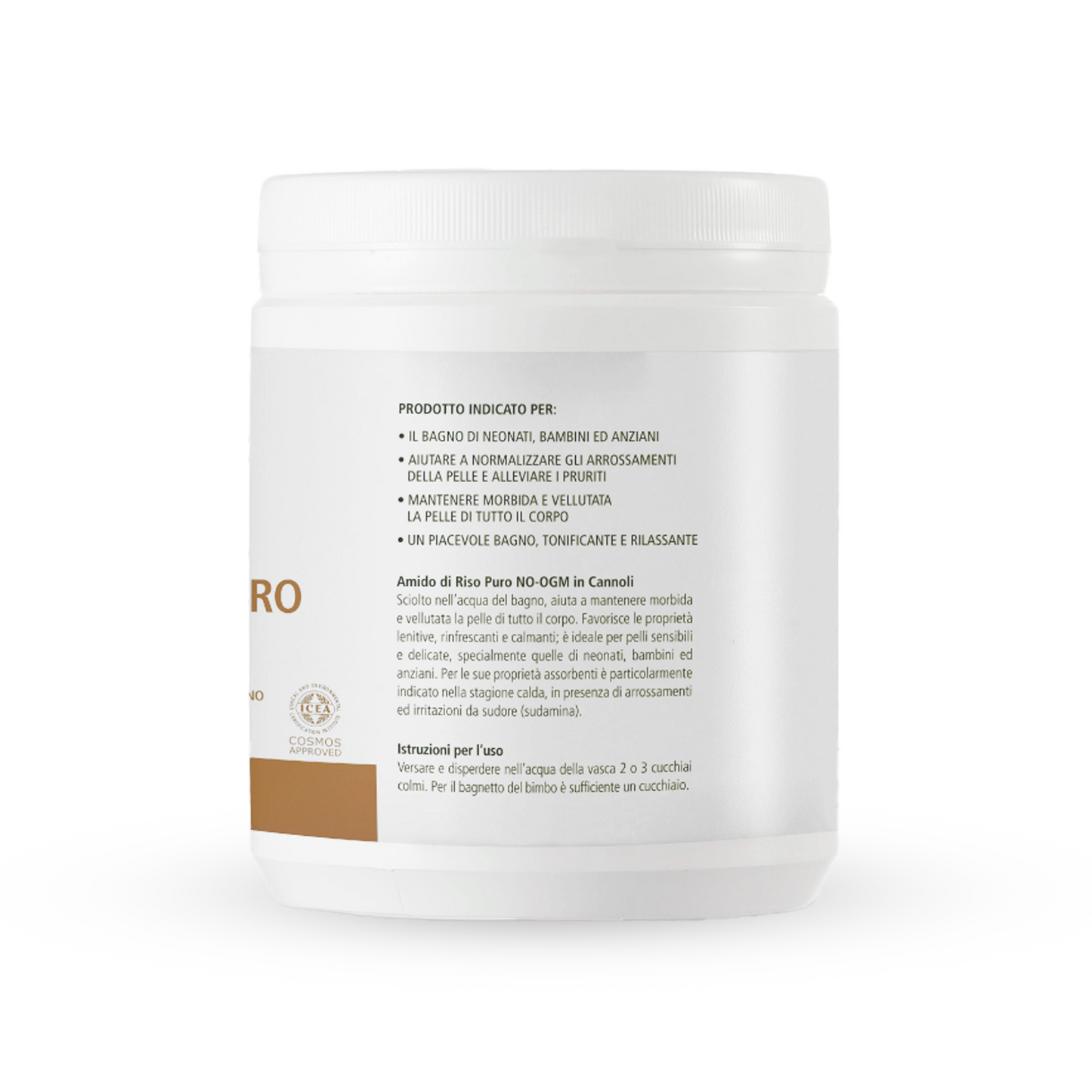 AMIDO DI RISO PURO IN CANNOLI (350g) - Bios&Derma