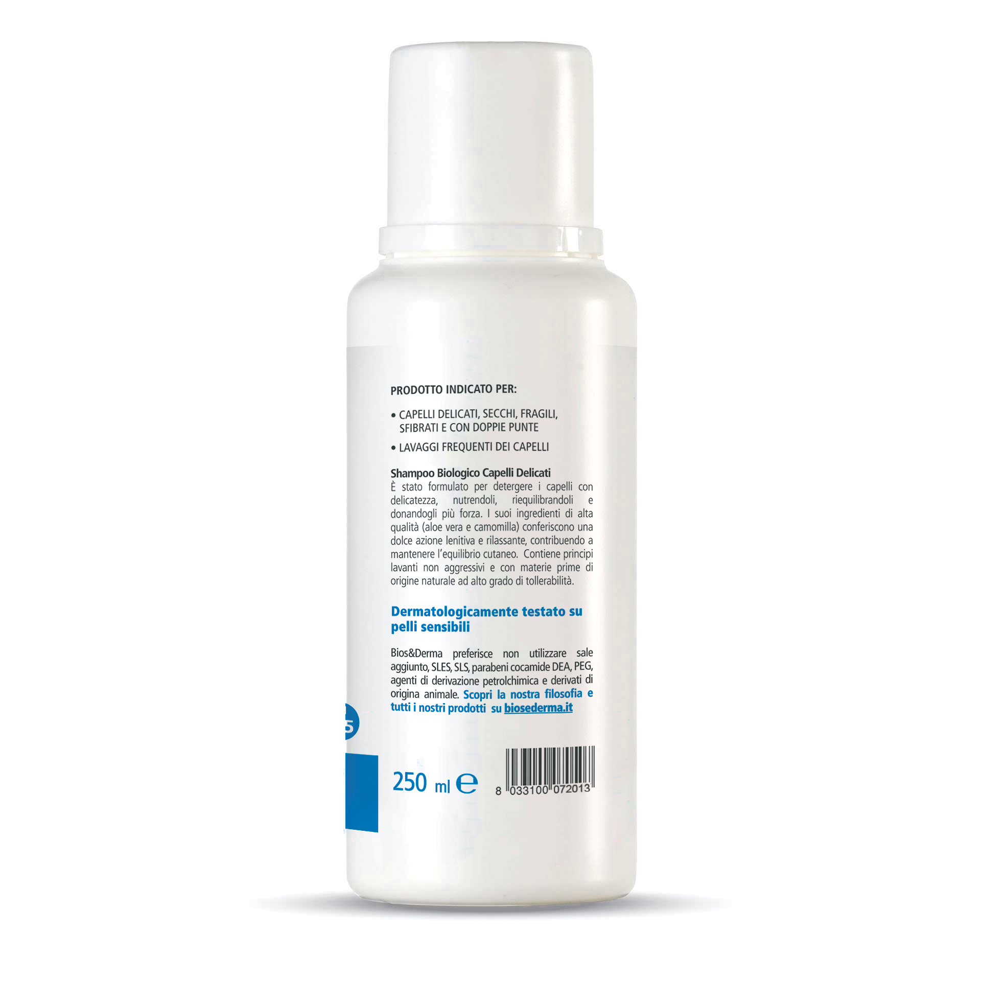SHAMPOO BIO DELICATO (250ml) - Bios&Derma