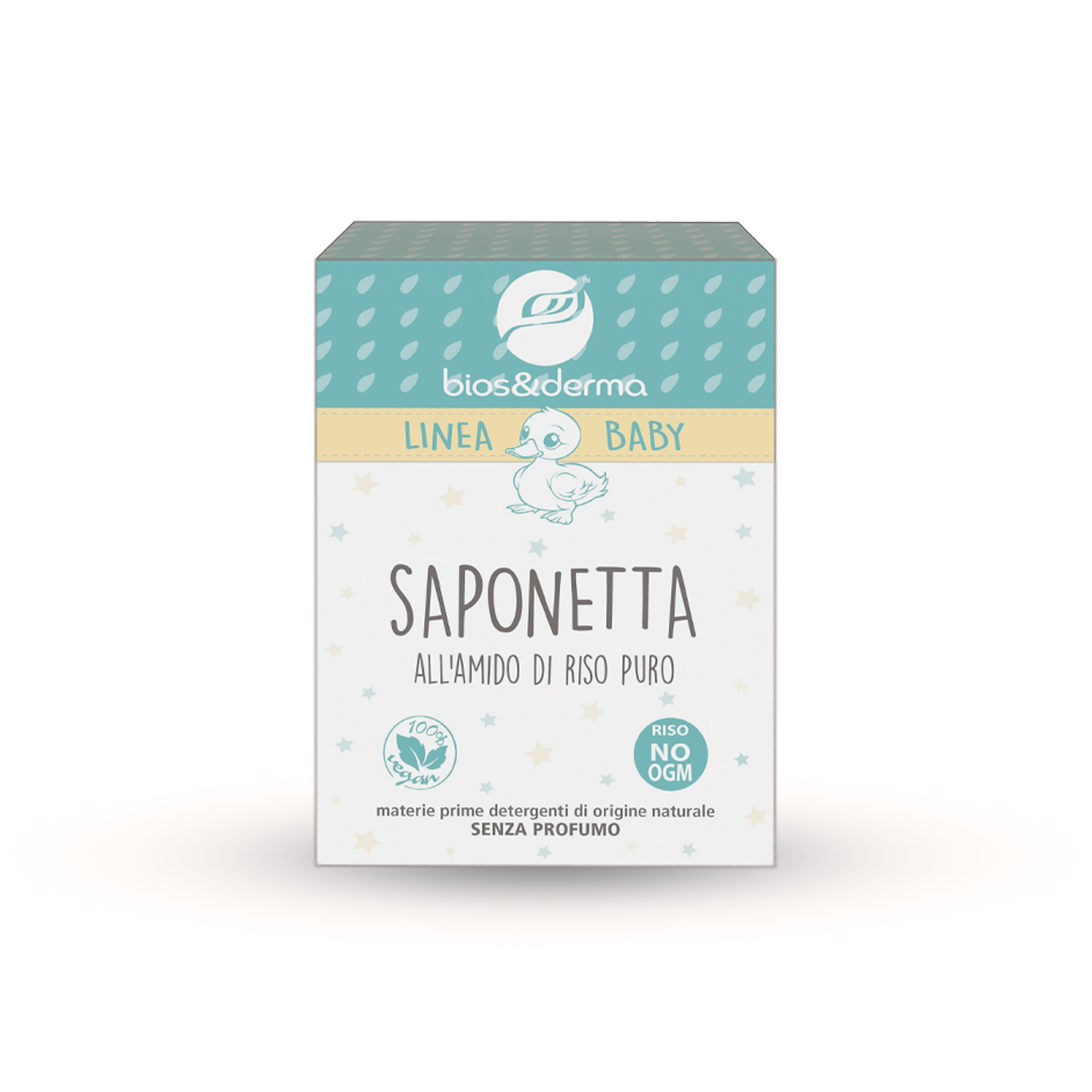 BABY SAPONETTA ALL’AMIDO DI RISO PURO (150g) - Bios&Derma