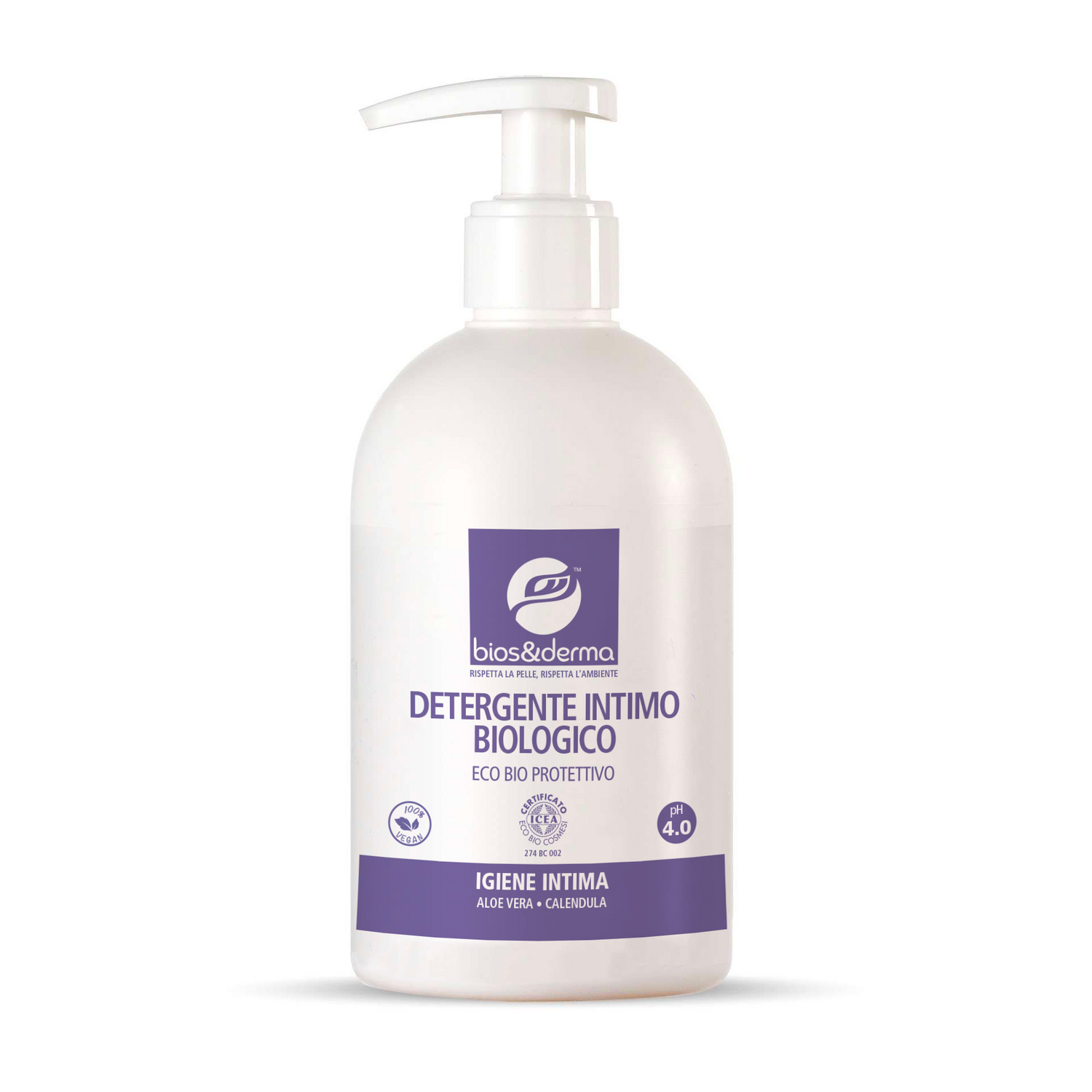 DETERGENTE INTIMO BIOLOGICO (250ml Dispenser) - Bios&Derma