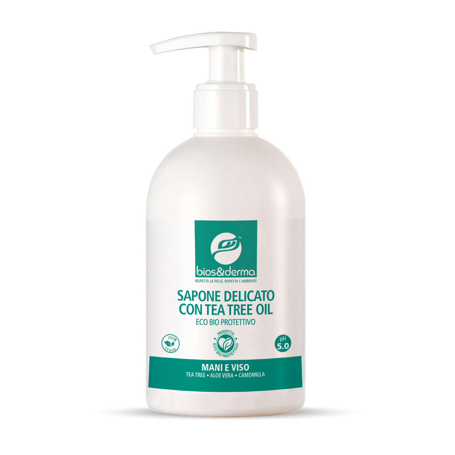 SAPONE LIQUIDO CON ANTIMICROBICO (250ml Dispenser) - Bios&Derma