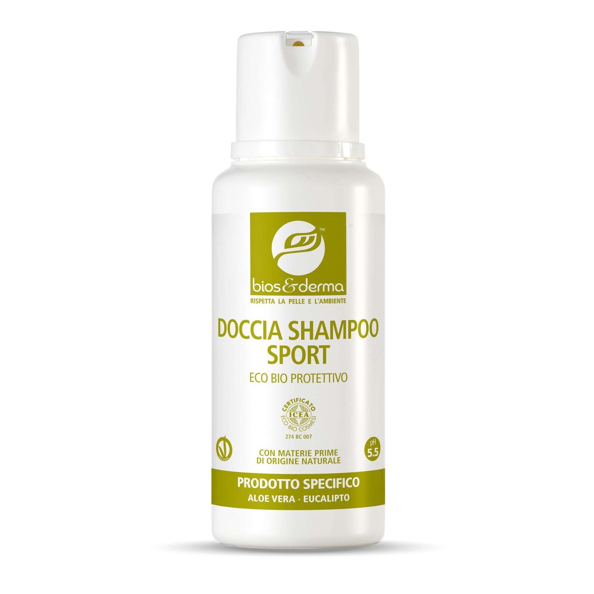 DOCCIA SHAMPOO SPORT BIOLOGICO (250ml) - Bios&Derma