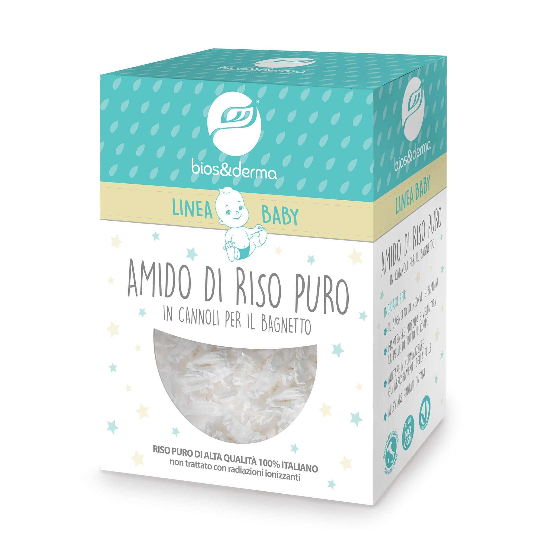 BABY AMIDO DI RISO PURO IN CANNOLI (250g) – Bios&Derma