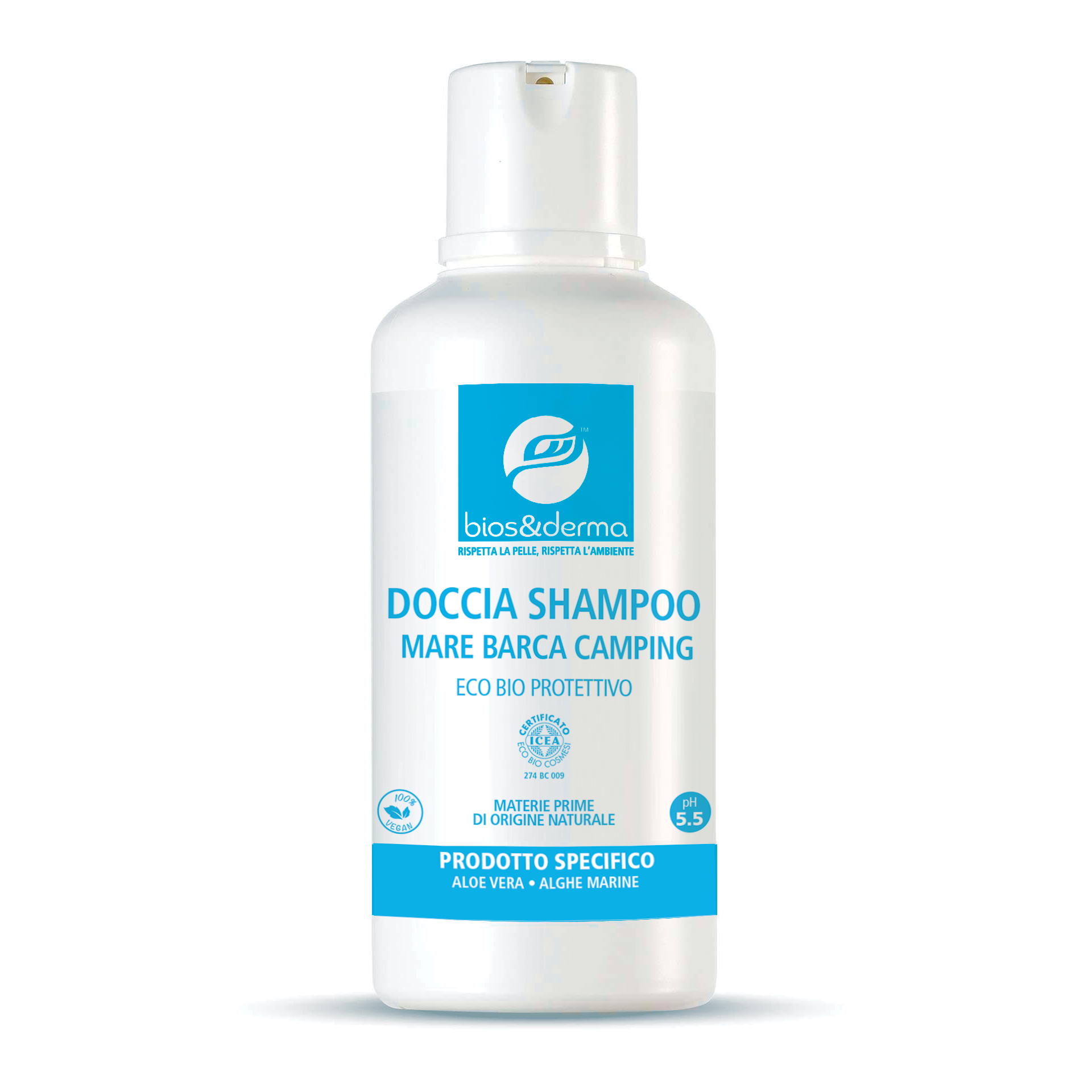 DOCCIA SHAMPOO MARE BARCA CAMPING