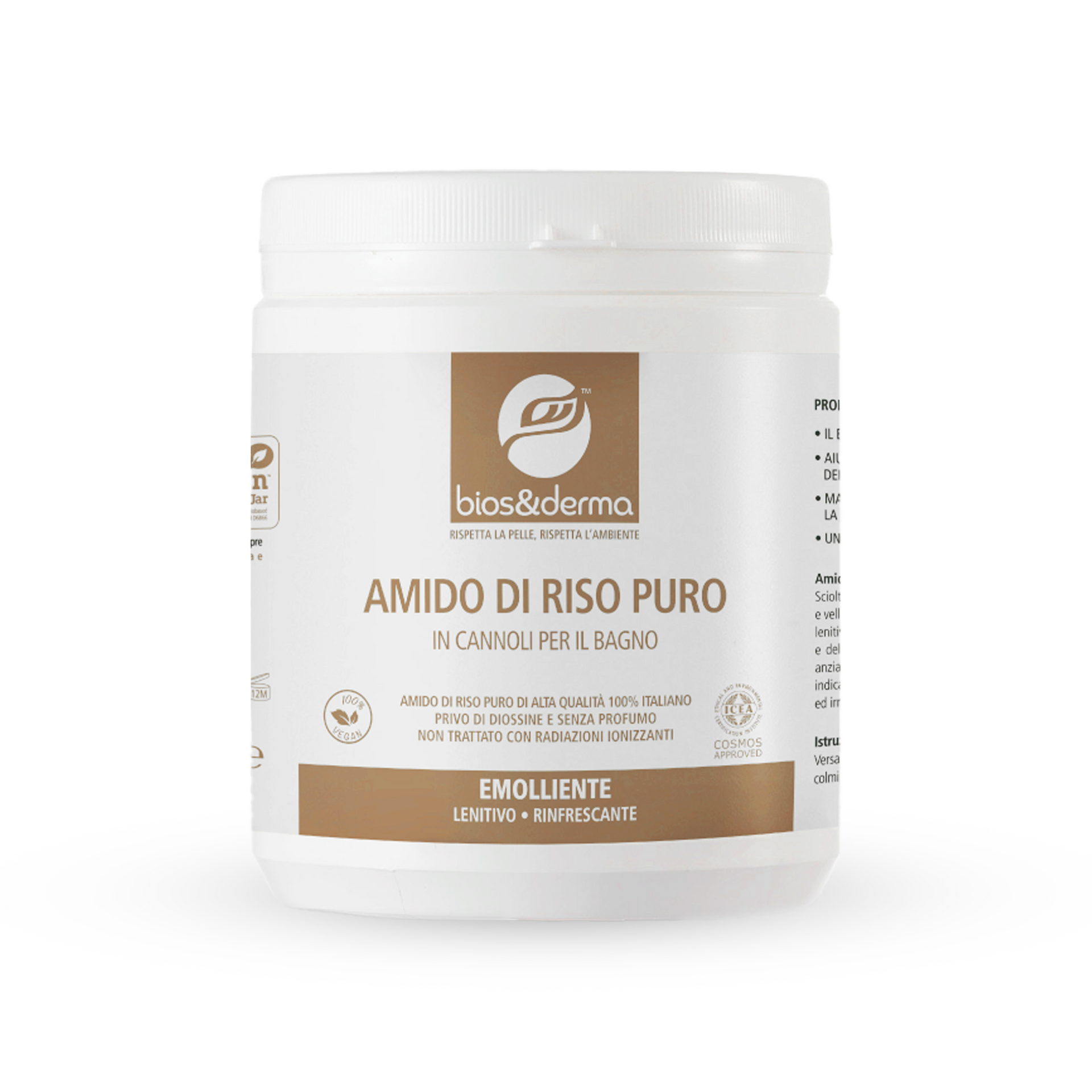 AMIDO DI RISO PURO IN CANNOLI (350g) – Bios&Derma