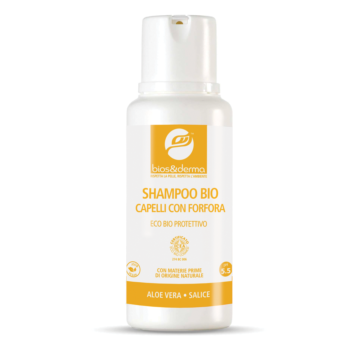 SHAMPOO BIO CAPELLI CON FORFORA (250ml) - Bios&Derma