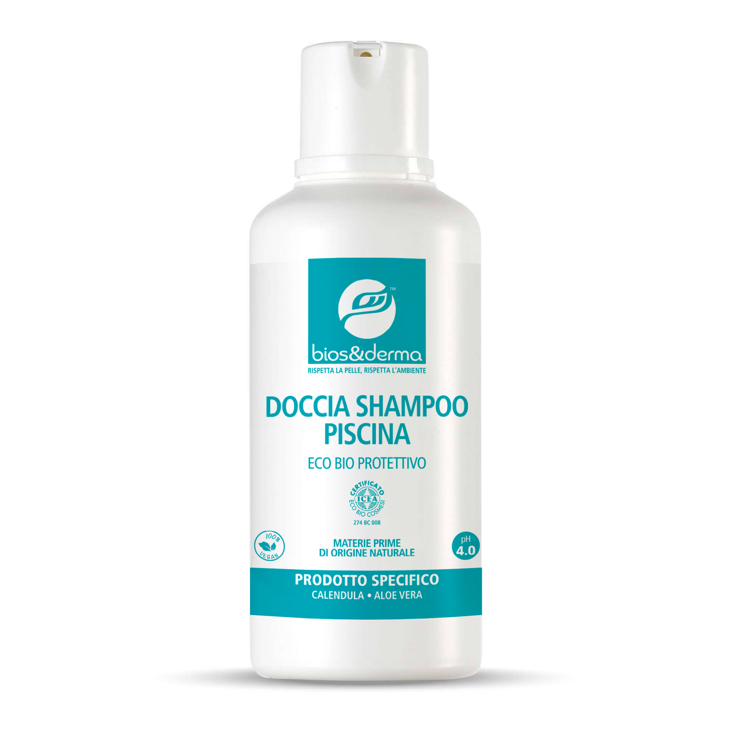 DOCCIA SHAMPOO PISCINA BIOLOGICO (500ml) - Bios&Derma