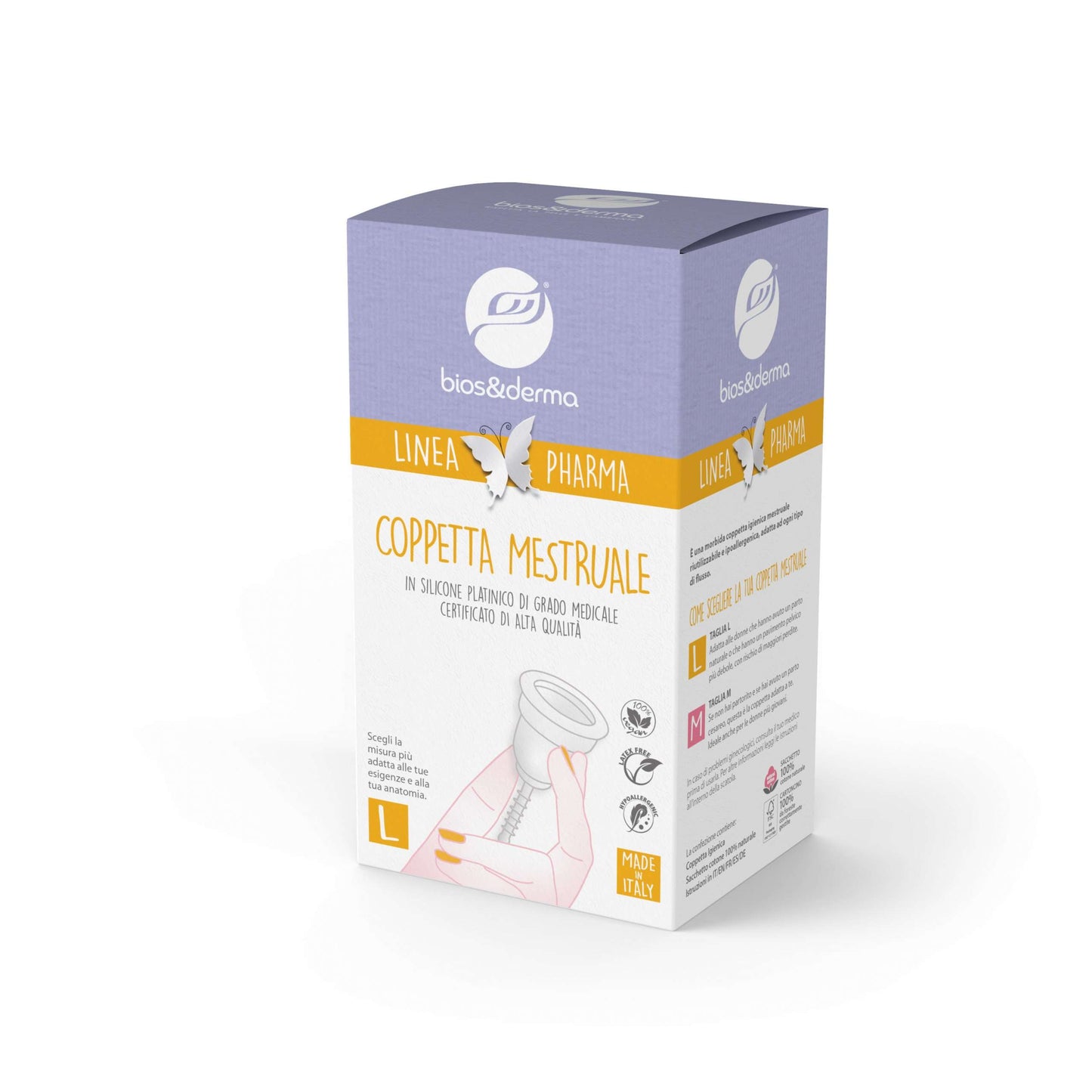 COPPETTE MESTRUALI TAGLIA L - Bios&Derma